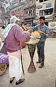 Varanasi - the old city is a cramped labyrinth crowded by pilgrims and street sellers 